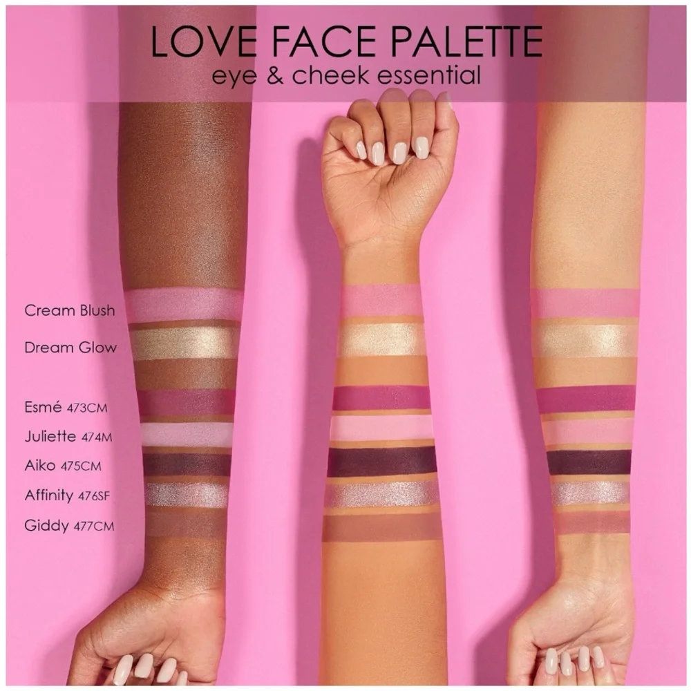 NATASHA DENONA LOVE FACE PALETTE NWT - Picture 3 of 7